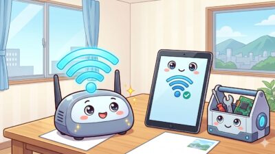 Wi-Fiが急につながらなくなったとき 長崎拠点の出張ITサポートへ